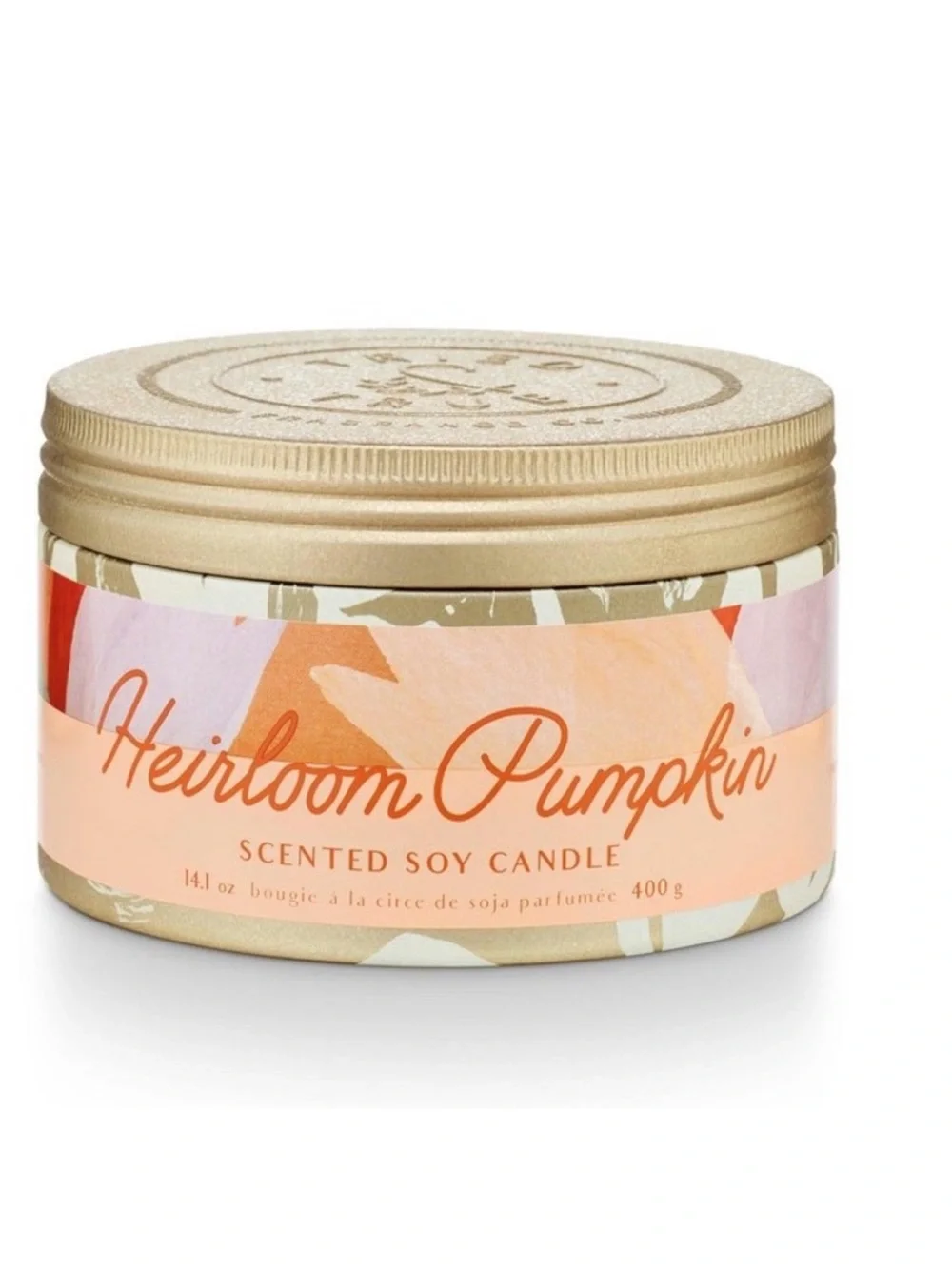 ILLUME Tried & True Heirloom Pumpkin Wood Reed Diffuser & Large 3wick Candle Tin